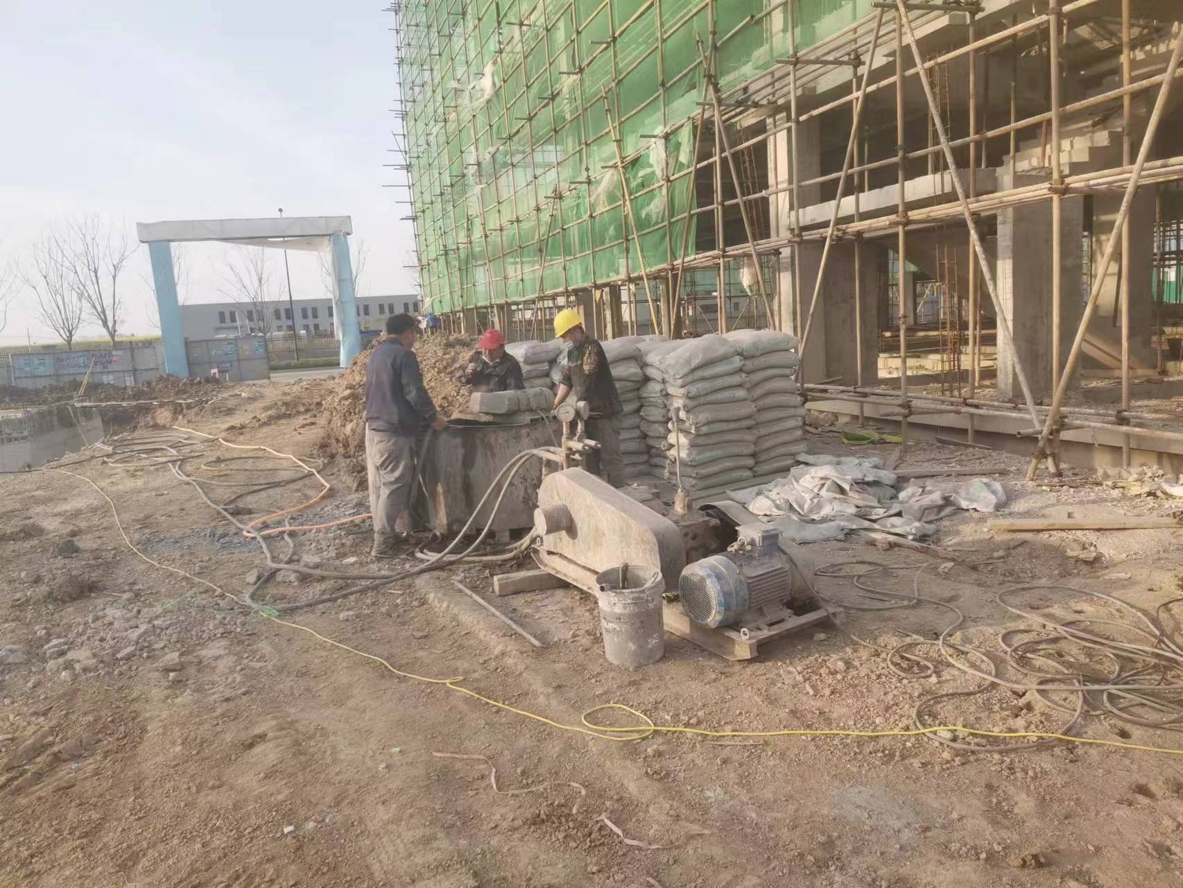 通道别墅下沉注浆